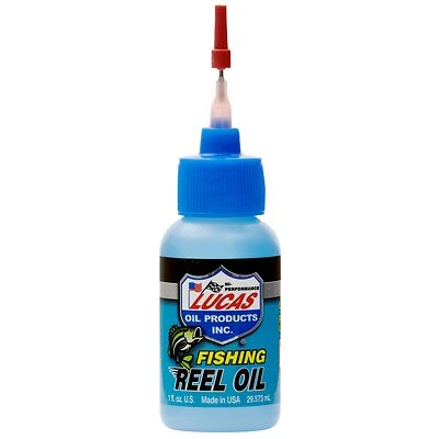 Lucas Oil Fishing Reel Oil, 1 Ounce - Model 10690 For Smooth Performance