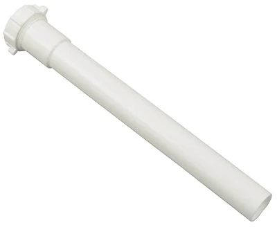 Slip-joint Extension Tube 1-1/4 Inch X 12 Inch Durable Plastic
