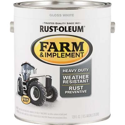 280166 1 Gallon Gloss White Farm & Implement Enamel - Pack Of 2