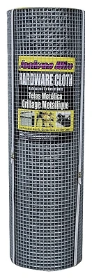 Hardware Cloth, 100 Ft L X 36 In W, 19 Gauge, 1/2 X 1/2 In Mesh