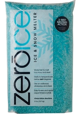 Hje Zero Ice Magnesium, Potassium & Sodium Chloride Ice Melter 20 Lb Bag