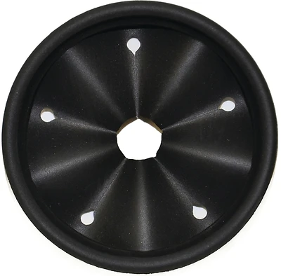 Danco 10428 Garbage Disposal Splash Guard, 3-3/8 In., Black Plastic