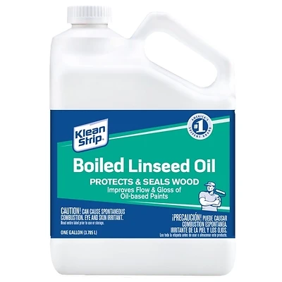 Klean Strip GKLO145 Boiled Linseed Oil, 1 Gal., 4-Pack