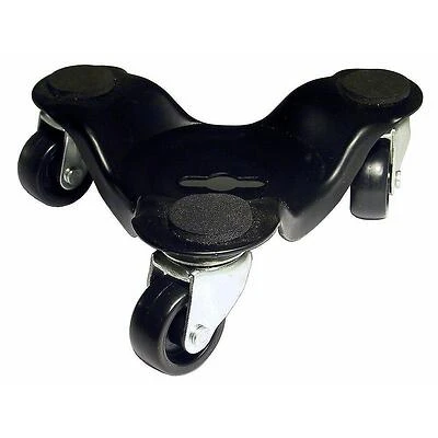 3-Wheel Dolly, Metal, 6-3/8 In. Wide, 200-Lb. Capacity