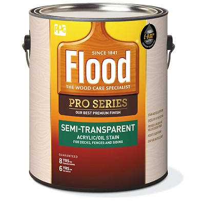 Pro Series Stain Base, Neutral Base, Semi-Transparent, Acrylic, Gallon