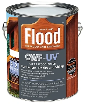 Flood FLD527-01 CWF-UV Wood Finish, Honey Gold, 1 Gallon