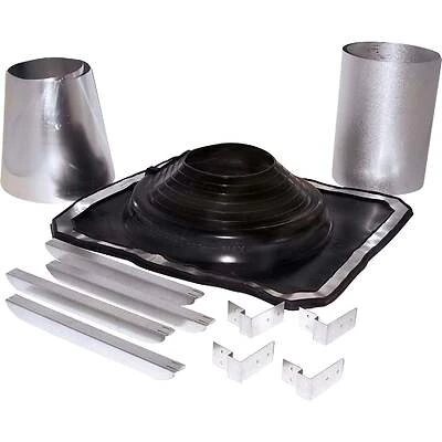 Selkirk 200275 Rubber Flashing Kit, 5-8 In. Chimney, 23-4/5 x 21-1/2 In.