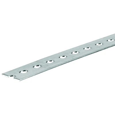 Hillman 11139 Steelworks Slotted Flat Steel Bar, 14-Ga., 1-3/8 x 36 In.