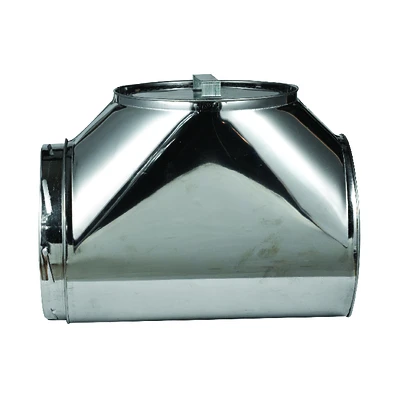 Selkirk 208100 Sure-Temp Insulated Chimney Tee with Cap, 8-In