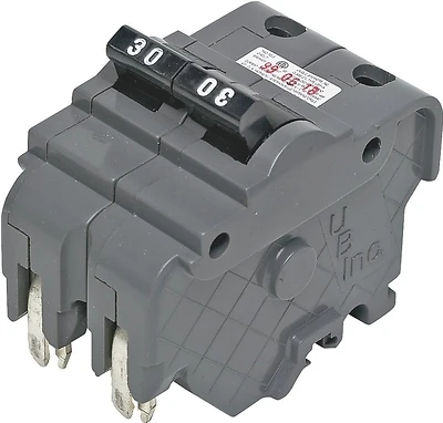 Circuit Breaker Replacement, 30A/240V Double Pole Suitable