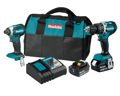Makita XT269T 18V LXT Brushless 2-Piece Cordless Combo Kit