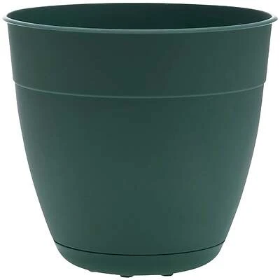 Ocean Series Dayton 16 In. Dia. Recycled Ocean Plastic Turtle Green Planter