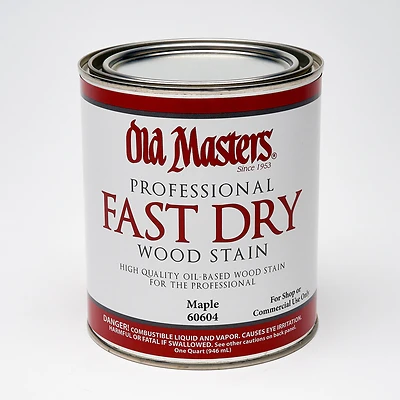 Fast Dry Stain, Oil-Based, Maple, 1-Qt.