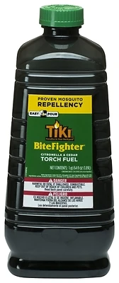 Tiki Bitefighter Cedar and Citronella Torch Fuel, 64 oz.