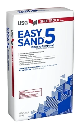 Sheetrock 384150 Easy Sand 5 Joint Compound, Powder, 18 Lbs.