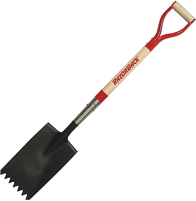 Razor-Back 46142 Roof Shovel, Steel D-Grip Handle, 30 In.