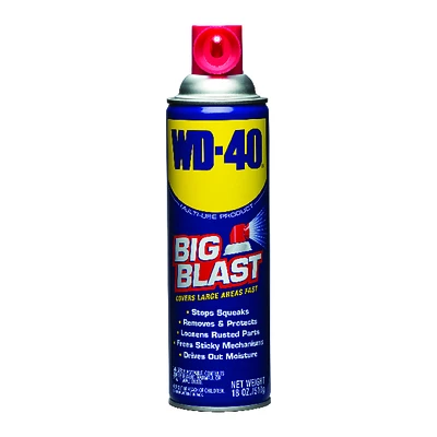 WD-40 49009 Big Blast Aerosol Lubricant, 18 Oz.