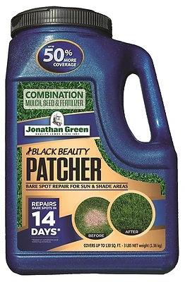 Jonathan Green 10450 Black Beauty Patcher Grass Seed, 3 lb