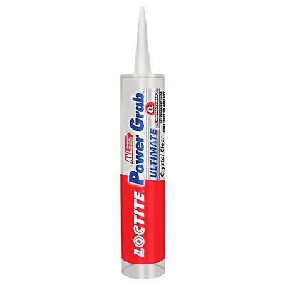 Loctite 2442595 Power Grab Ultimate Construction Adhesive, Clear, 9 Oz