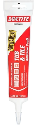 Polyseamseal Tub & Tile Caulk, White, 5.5 oz.