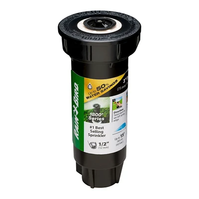 Rain Bird 1803APPRS Pop-Up Sprinkler Head, 3 In., 15 Ft. Distance