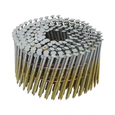 Bostitch C8P99DG Coil Framing Nails, Galvanized, 2-1/2 In., 3,600-Ct.