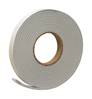 Frost King V447H Foam Tape, 1-1/4 In. x 30 Ft., Gray