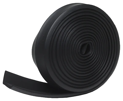 Frost King G16H Garage Door Bottom Weatherseal, 2-1/4 x 16 Ft, Black