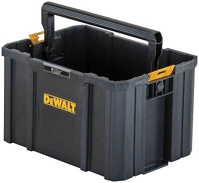 DeWalt DWST17809 TSTAK Open Tote Toolbox, Black/Yellow, 17-1/4 In.