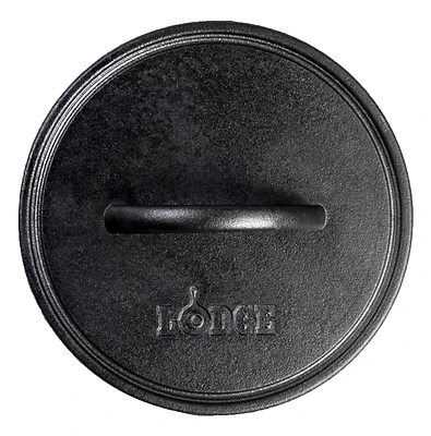 Lodge L8RFIP Seasoned Cast Iron Grill Press, 8 In. Round