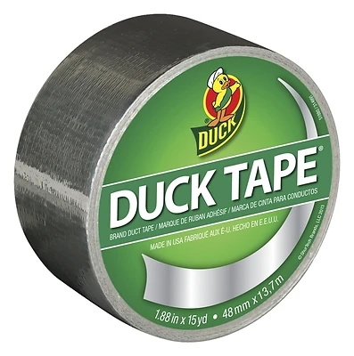 Duck 1303158 Duct Tape, Chrome, 1.88-Inch x 15 Yds.