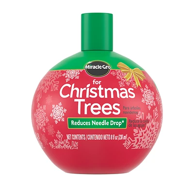 Miracle-Gro 101660 Christmas Tree Food, Liquid, 8 Oz