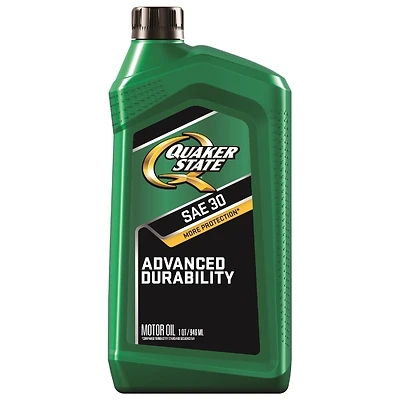 Quaker State 550024137 Heavy-Duty SAE30 Motor Oil, 1 Qt.