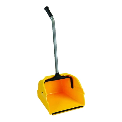 Quickie 495 Jumbo Dust Pan, 12 In. Wide, Plastic