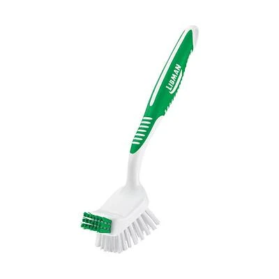 Libman 1042 Big Job Kitchen Brush, Dual Bristles, 10-1/2 In.