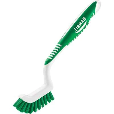 Libman Tile and Grout Brush, Narrow Head, Recycled PET Bristles