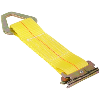 Keeper 47801 E-Track Tie-Off Strap, 7 In., 2,000 Lb. WLL
