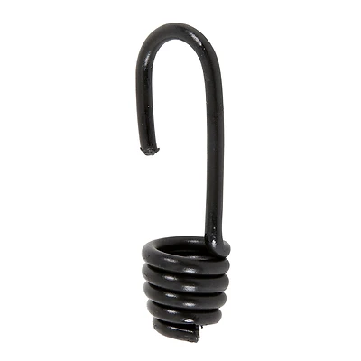 Bungee Hook , Vinyl Coated Steel, fits cord size 1/4-In. to 5/16-In., 4-Pk.