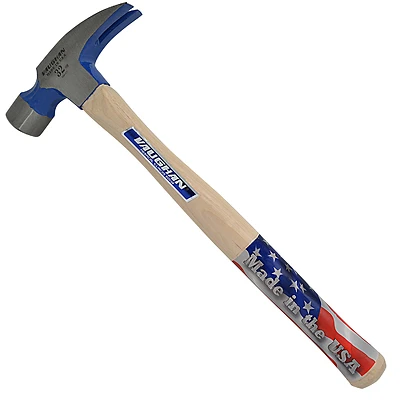 Vaughan 707M Super Framing Hammer, 32 Oz, Milled Face, 18 In