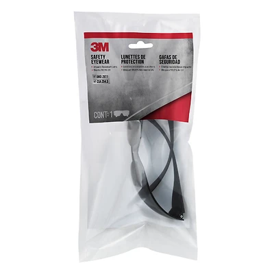 3M Virtua Safety Glasses, Gray Lens, Wraparound