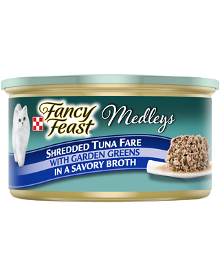 Medley Wet Cat Food Shredded Tuna Fare, 3 oz.