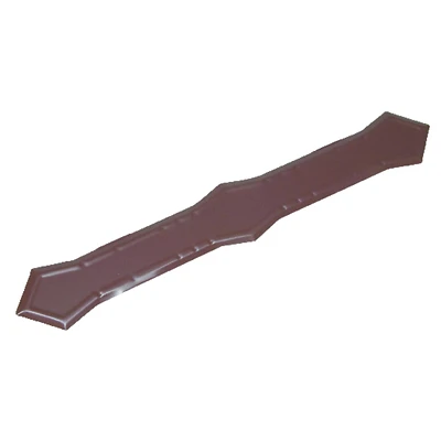 Gutter Downspout Band, Fits 2 x 3 In. & 3 x 4 In. Downspout, Brown Aluminum