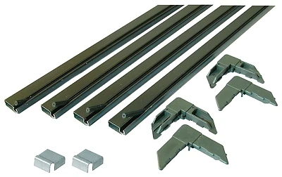 Bronze-Finish Make-To-Fit Screen Kit for 48 In. Square Screen