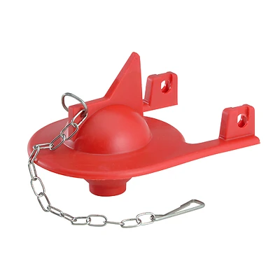 Korky Kohler Shark Fin Toilet Flapper, Red