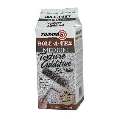 Zinsser 22233 Roll-A-Tex Medium Texture Additive, 1 Lb