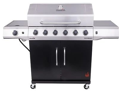 Performance Series 6-burner Stainless Steel 60,000 Btu Lp Gas Grill With Sear Burner
