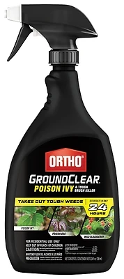 Ortho 0476105 GroundClear Poison Ivy & Tough Brush Killer, 24 oz