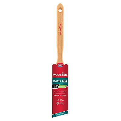 Wooster 4410-1 1/2 Angle Sash Paint Brush, Chinex FTP, 1.5-In.