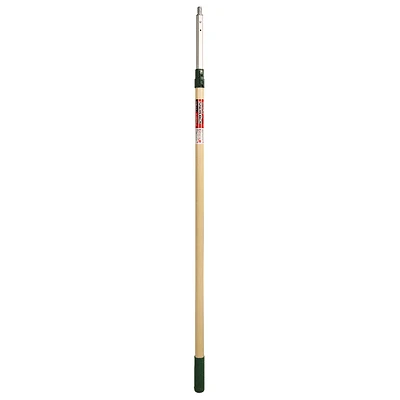 Wooster Sherlock R055 Extension Pole, 4 to 8 Ft, Aluminum/Fiberglass