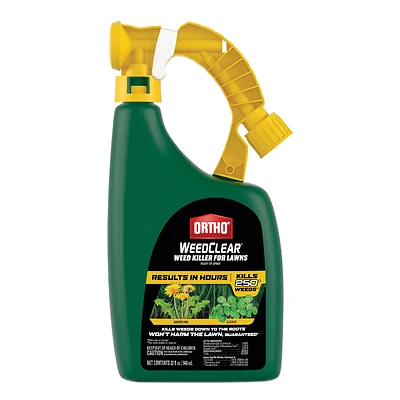 Ortho 0204910 WeedClear Lawn Weed Killer, Ready-to-Spray, 32 oz.